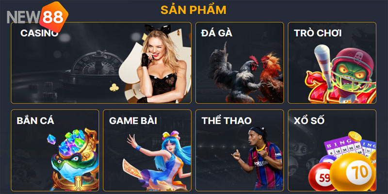 Giới thiệu NEW88 | Sân chơi trực tuyến đỉnh cao 2024 4 Kho game đồ sộ tại trang web dành cho anh em game thủ thỏa sức khám phá