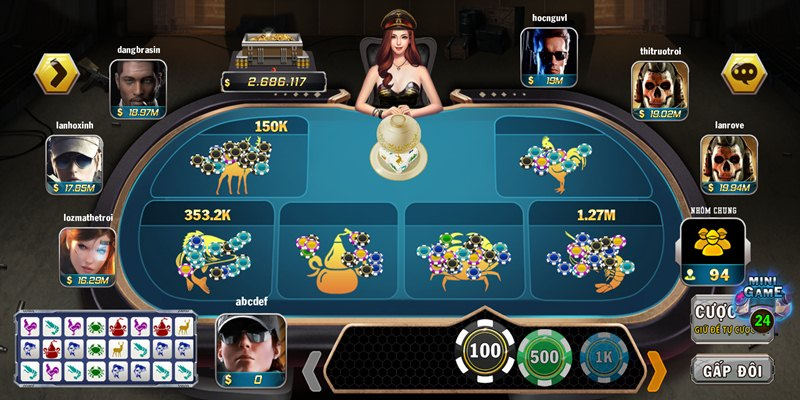 Bầu Cua Tôm Cá - Game Bài Cá Cược Hấp Dẫn Tại MB66 5 Nuôi tụ đẹp bạn sẽ có được phần thưởng lớn