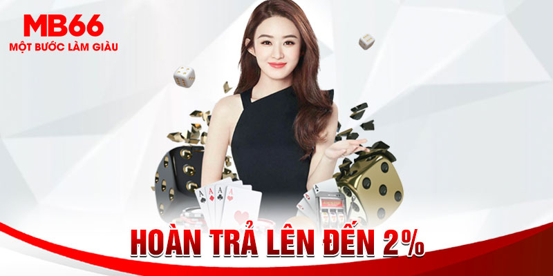 Khuyến mãi hoàn trả là chương trình hấp dẫn hàng đầu của MB66
